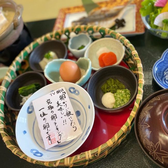 Breakfast served at Hotel Senkei